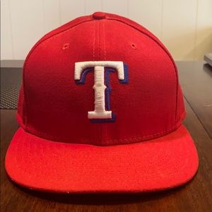 Texas rangers new era hat